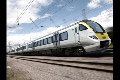 Bombardier is to supply 89 five-car and 22 ten-car 25 kV 50 Hz EMUs for Greater Anglia commuter services.